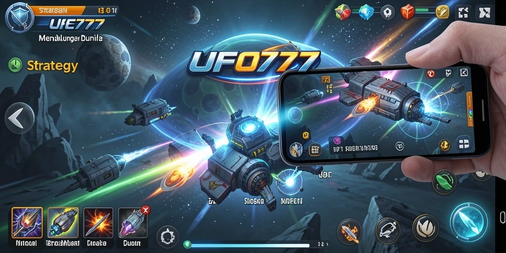 Tampilan antarmuka UFO777 yang modern dan menarik.